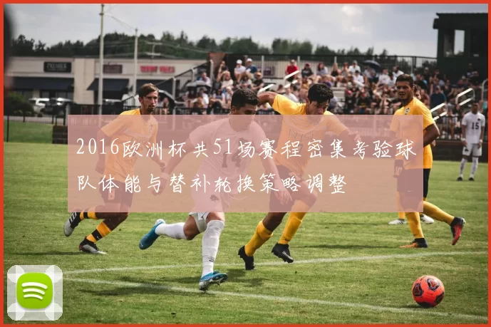 2016欧洲杯共51场赛程密集考验球队体能与替补轮换策略调整