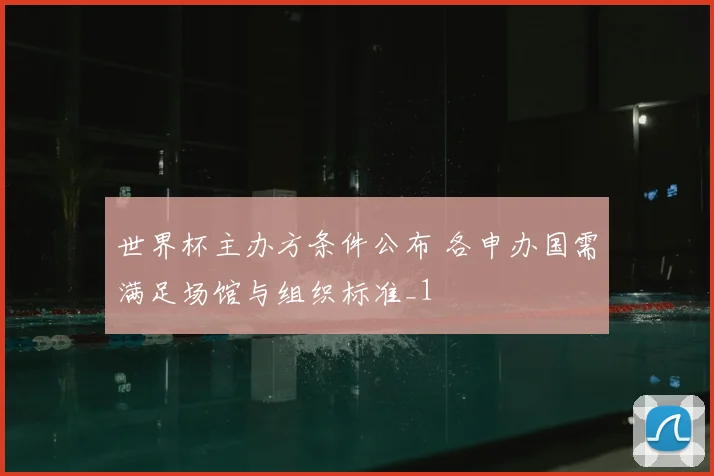 世界杯主办方条件公布 各申办国需满足场馆与组织标准_1